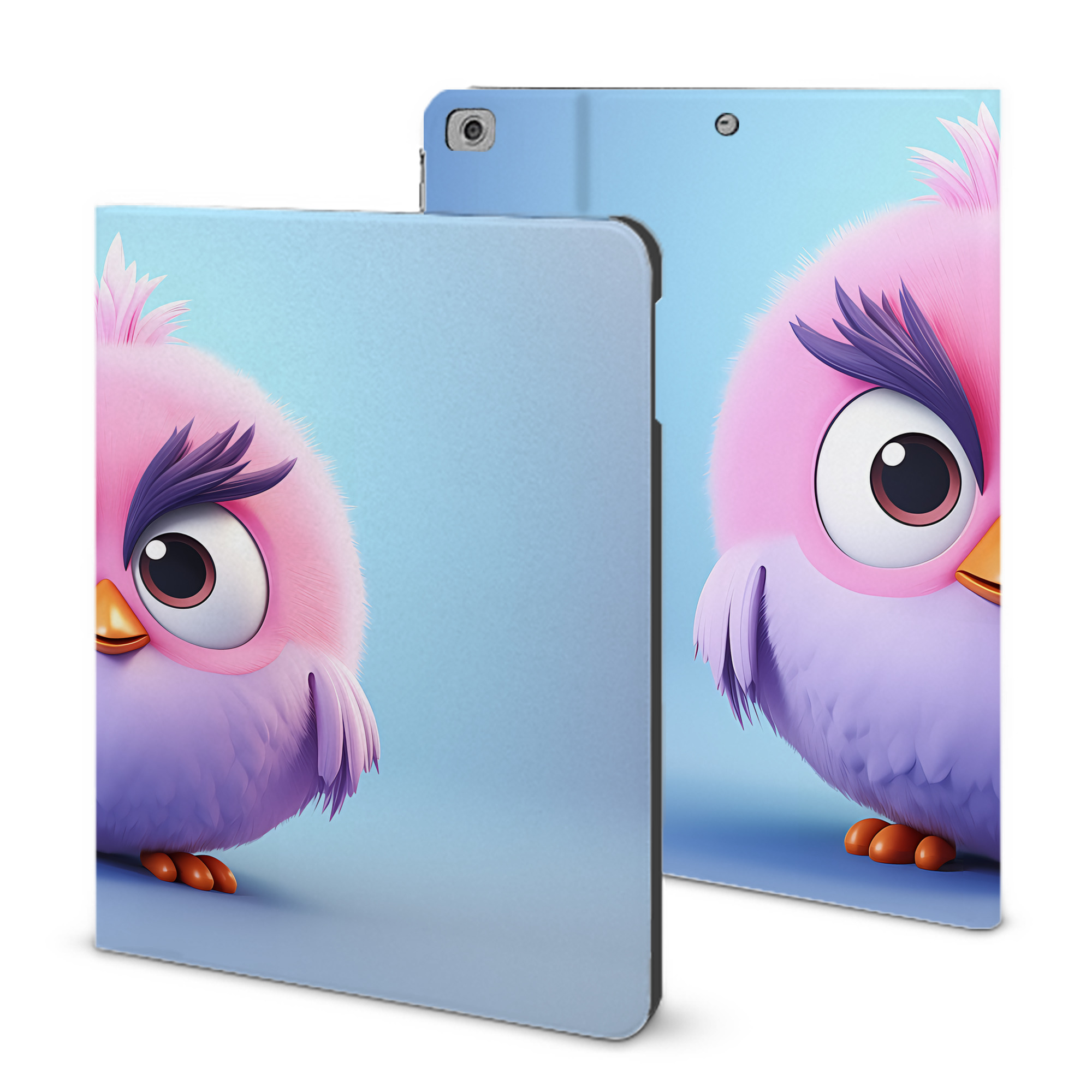 （画像用） Angry Birds アングリーバード IPad ケース ブック型 PUレザー TPU 耐衝撃 軽量 薄型 ペン収納なし 全面保護 IPad 各モデル対応